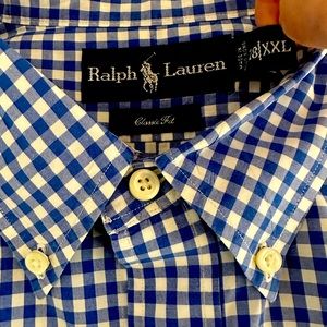 Ralph Lauren Mens XXL Button down long sleeve shirt